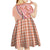 Aloha Vintage Palaka Floral Hawaiian Quilt Kid Short Sleeve Dress Ulaula Motif - Polynesian Pride