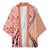 Aloha Vintage Palaka Floral Hawaiian Quilt Kimono Ulaula Motif - Polynesian Pride