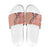 Aloha Vintage Palaka Floral Hawaiian Quilt Slide Sandals Ulaula Motif - Polynesian Pride