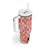 Aloha Vintage Palaka Floral Hawaiian Quilt Tumbler With Handle Ulaula Motif - Polynesian Pride