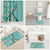 Aloha Vintage Palaka Floral Hawaiian Quilt Bathroom Set Polu Motif - Polynesian Pride