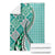 Aloha Vintage Palaka Floral Hawaiian Quilt Blanket Polu Motif - Polynesian Pride