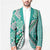 Aloha Vintage Palaka Floral Hawaiian Quilt Blazer Polu Motif - Polynesian Pride