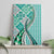 Aloha Vintage Palaka Floral Hawaiian Quilt Canvas Wall Art Polu Motif - Polynesian Pride