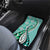 Aloha Vintage Palaka Floral Hawaiian Quilt Car Mats Polu Motif - Polynesian Pride