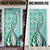 Aloha Vintage Palaka Floral Hawaiian Quilt Door Cover Polu Motif - Polynesian Pride