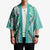 Aloha Vintage Palaka Floral Hawaiian Quilt Kimono Polu Motif - Polynesian Pride