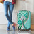 Aloha Vintage Palaka Floral Hawaiian Quilt Luggage Cover Polu Motif - Polynesian Pride