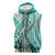 Aloha Vintage Palaka Floral Hawaiian Quilt Sleeveless Zip Hoodie Polu Motif - Polynesian Pride