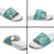 Aloha Vintage Palaka Floral Hawaiian Quilt Slide Sandals Polu Motif - Polynesian Pride