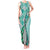 Aloha Vintage Palaka Floral Hawaiian Quilt Tank Maxi Dress Polu Motif - Polynesian Pride