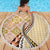 Aloha Vintage Palaka Floral Hawaiian Quilt Beach Blanket Melemele Motif - Polynesian Pride