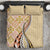 Aloha Vintage Palaka Floral Hawaiian Quilt Bedding Set Melemele Motif - Polynesian Pride