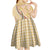 Aloha Vintage Palaka Floral Hawaiian Quilt Kid Short Sleeve Dress Melemele Motif - Polynesian Pride