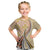 Aloha Vintage Palaka Floral Hawaiian Quilt Kid T Shirt Melemele Motif - Polynesian Pride