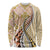 Aloha Vintage Palaka Floral Hawaiian Quilt Long Sleeve Shirt Melemele Motif - Polynesian Pride