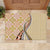 Aloha Vintage Palaka Floral Hawaiian Quilt Rubber Doormat Melemele Motif - Polynesian Pride