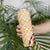 Aloha Vintage Palaka Floral Hawaiian Quilt Skinny Tumbler Melemele Motif - Polynesian Pride