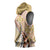 Aloha Vintage Palaka Floral Hawaiian Quilt Sleeveless Hoodie Melemele Motif - Polynesian Pride