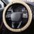 Aloha Vintage Palaka Floral Hawaiian Quilt Steering Wheel Cover Melemele Motif - Polynesian Pride