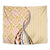 Aloha Vintage Palaka Floral Hawaiian Quilt Tapestry Melemele Motif - Polynesian Pride