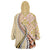 Aloha Vintage Palaka Floral Hawaiian Quilt Wearable Blanket Hoodie Melemele Motif - Polynesian Pride