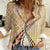 Aloha Vintage Palaka Floral Hawaiian Quilt Women Casual Shirt Melemele Motif - Polynesian Pride