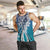 Aloha Vintage Plumeria Hawaiian Tapa Pattern Men Tank Top Blue Hawaiian Tapa Pattern - Polynesian Pride