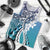 Aloha Vintage Plumeria Hawaiian Tapa Pattern Men Tank Top Blue Hawaiian Tapa Pattern - Polynesian Pride