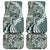 Aloha Vintage Plumeria Hawaiian Tapa Pattern Car Mats Dark Turquoise Hawaiian Tapa Pattern - Polynesian Pride