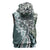 Aloha Vintage Plumeria Hawaiian Tapa Pattern Sleeveless Zip Hoodie Dark Turquoise Hawaiian Tapa Pattern - Polynesian Pride