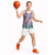 Aloha Vintage Plumeria Hawaiian Tapa Pattern Basketball Jersey Gradient Hawaiian Tapa Pattern - Polynesian Pride