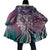 Aloha Vintage Plumeria Hawaiian Tapa Pattern Cloak Gradient Hawaiian Tapa Pattern - Polynesian Pride