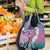 Aloha Vintage Plumeria Hawaiian Tapa Pattern Grocery Bag Gradient Hawaiian Tapa Pattern - Polynesian Pride