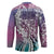 Aloha Vintage Plumeria Hawaiian Tapa Pattern Hockey Jersey Gradient Hawaiian Tapa Pattern - Polynesian Pride