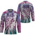 Aloha Vintage Plumeria Hawaiian Tapa Pattern Hockey Jersey Gradient Hawaiian Tapa Pattern - Polynesian Pride