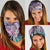 Aloha Vintage Plumeria Hawaiian Tapa Pattern Neck Gaiter Gradient Hawaiian Tapa Pattern - Polynesian Pride