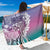 Aloha Vintage Plumeria Hawaiian Tapa Pattern Sarong Gradient Hawaiian Tapa Pattern - Polynesian Pride