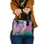 Aloha Vintage Plumeria Hawaiian Tapa Pattern Shoulder Handbag Gradient Hawaiian Tapa Pattern - Polynesian Pride