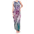 Aloha Vintage Plumeria Hawaiian Tapa Pattern Tank Maxi Dress Gradient Hawaiian Tapa Pattern - Polynesian Pride