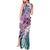 Aloha Vintage Plumeria Hawaiian Tapa Pattern Tank Maxi Dress Gradient Hawaiian Tapa Pattern - Polynesian Pride