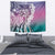 Aloha Vintage Plumeria Hawaiian Tapa Pattern Tapestry Gradient Hawaiian Tapa Pattern - Polynesian Pride