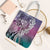 Aloha Vintage Plumeria Hawaiian Tapa Pattern Tote Bag Gradient Hawaiian Tapa Pattern - Polynesian Pride