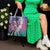 Aloha Vintage Plumeria Hawaiian Tapa Pattern Tote Bag Gradient Hawaiian Tapa Pattern - Polynesian Pride