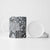 Aloha Vintage Plumeria Hawaiian Tapa Pattern Ceramic Mug Gray Hawaiian Tapa Pattern - Polynesian Pride