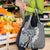 Aloha Vintage Plumeria Hawaiian Tapa Pattern Grocery Bag Gray Hawaiian Tapa Pattern - Polynesian Pride