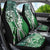 Aloha Vintage Plumeria Hawaiian Tapa Pattern Car Seat Cover Green Hawaiian Tapa Pattern - Polynesian Pride
