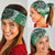 Aloha Vintage Plumeria Hawaiian Tapa Pattern Neck Gaiter Green Hawaiian Tapa Pattern - Polynesian Pride
