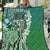 Aloha Vintage Plumeria Hawaiian Tapa Pattern Quilt Green Hawaiian Tapa Pattern - Polynesian Pride