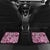 Aloha Vintage Plumeria Hawaiian Tapa Pattern Car Mats Pink Hawaiian Tapa Pattern - Polynesian Pride